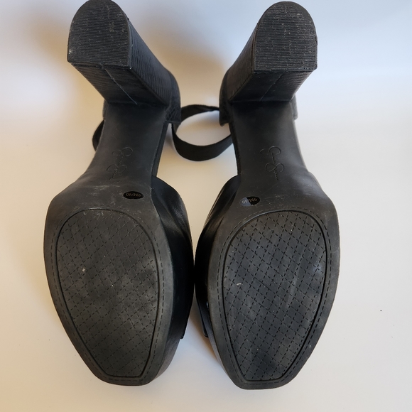 Jessica Simpson Black 5" Heels size 9M - Picture 5 of 10